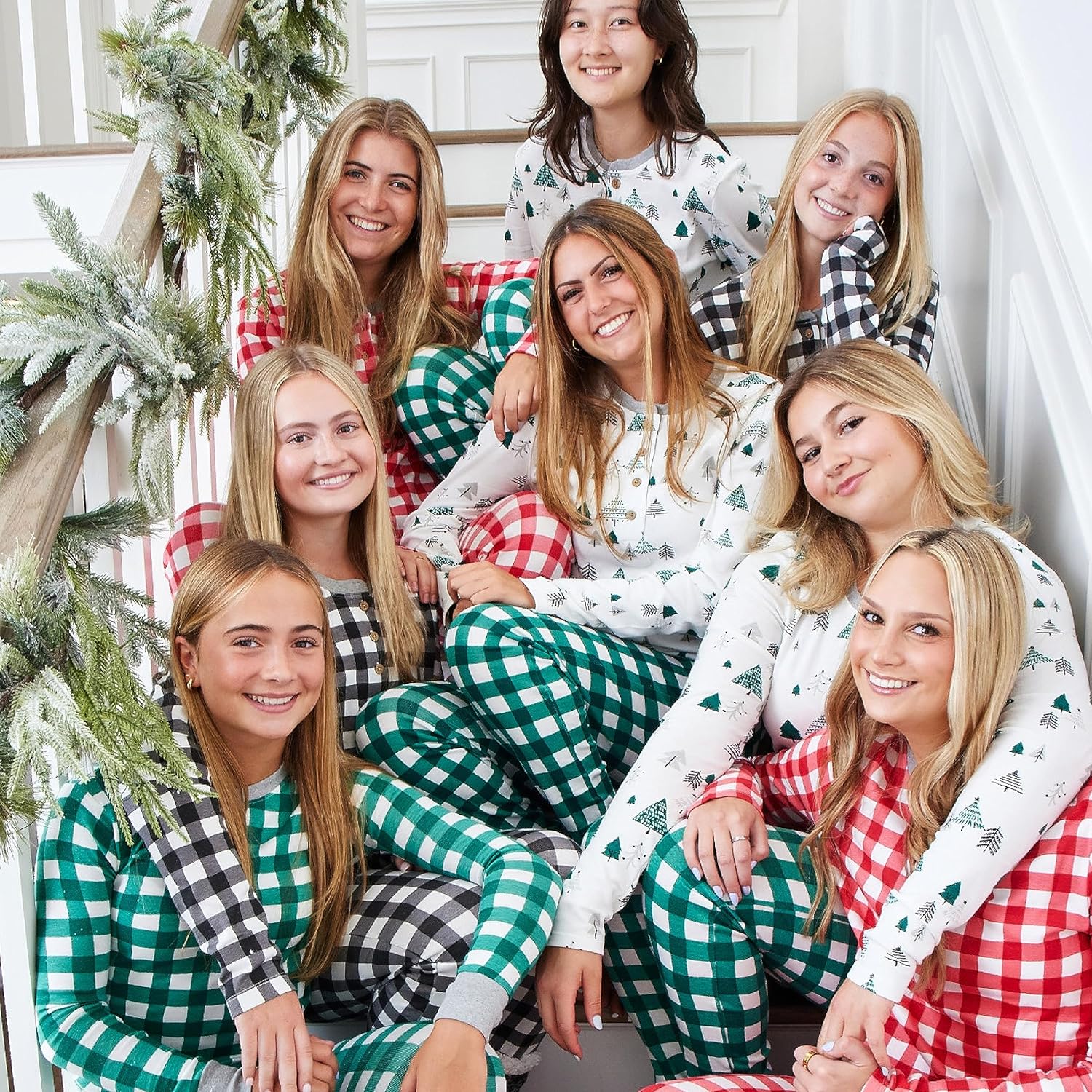 HonestBaby Family Matching Holiday Pajamas Organic Cotton