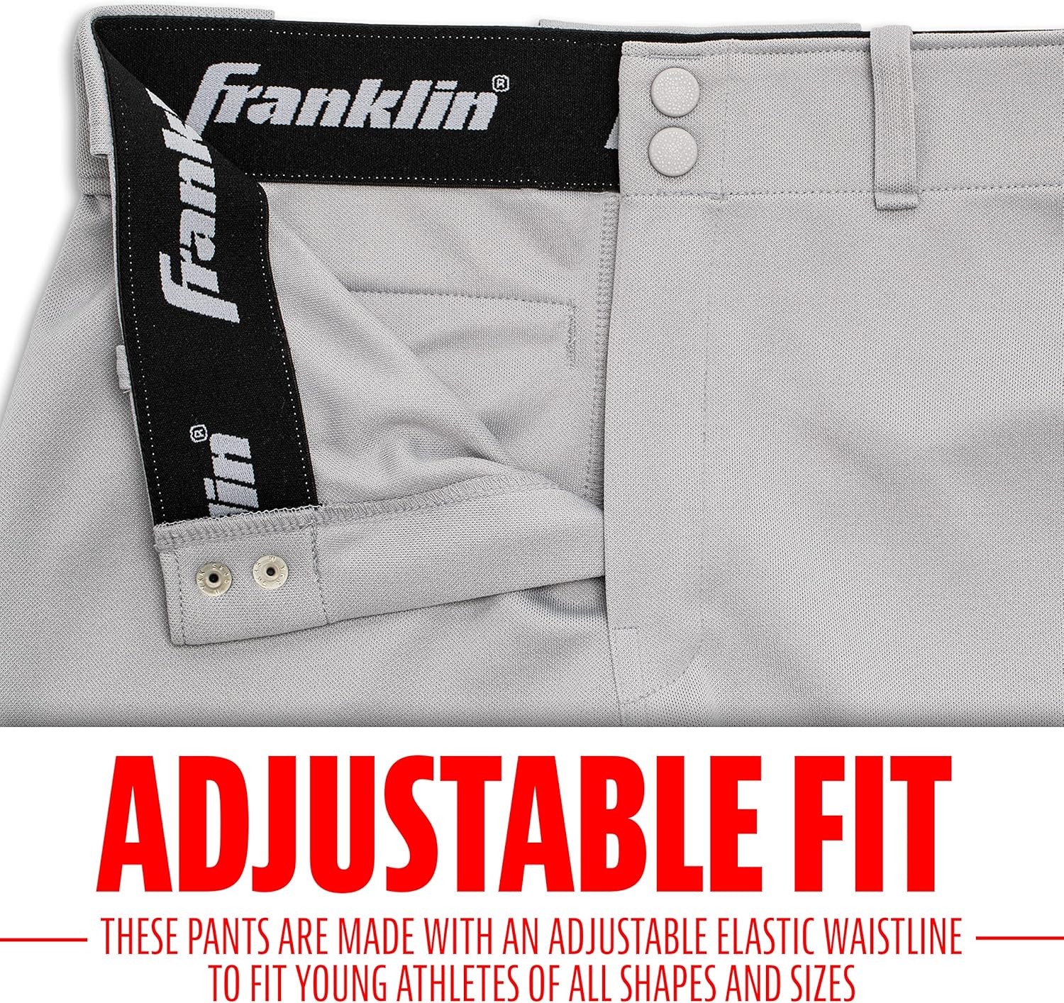Franklin Sports Youth Baseball Softball Pants - Comfortable Fit